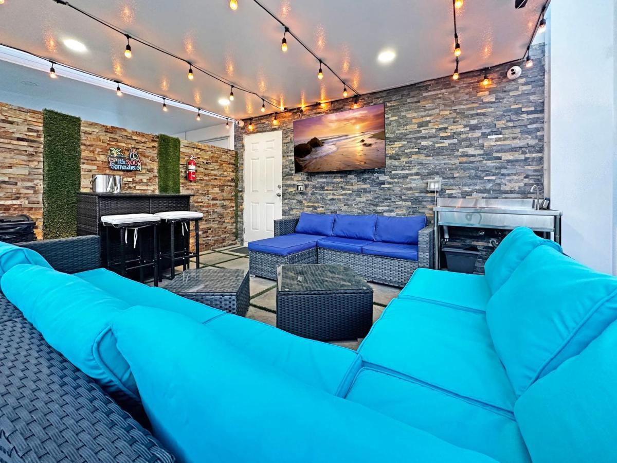 Vacay Spot Experience Luna Sky! 65" Tv Bar, Bbq, Shower Massage Jets, Music, Go To Fl Keys Гомстед Екстер'єр фото