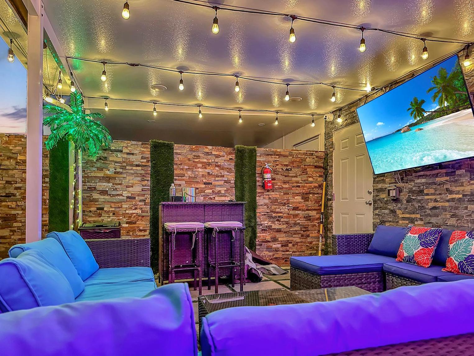 Vacay Spot Experience Luna Sky! 65" Tv Bar, Bbq, Shower Massage Jets, Music, Go To Fl Keys Гомстед Екстер'єр фото